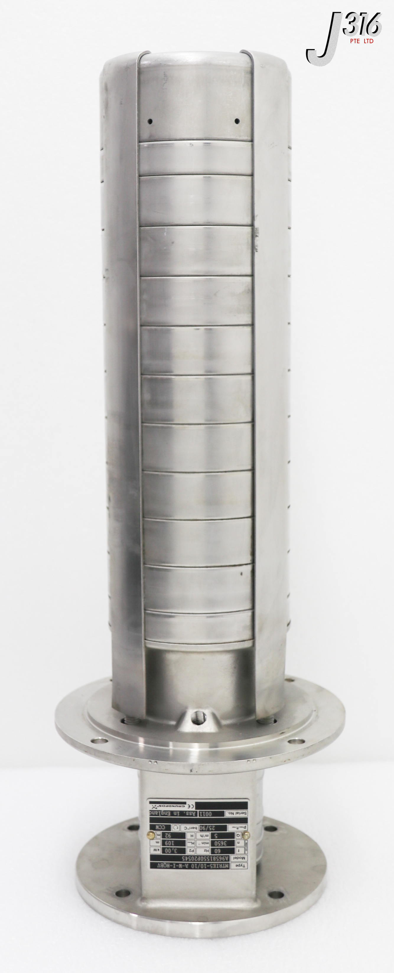 35044 GRUNDFOS EXTENSION, CHMBR STACK, A96581550P20545 MTRIE5-10